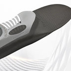 Top view of the Archkind insole showing the raised arch and heel cup