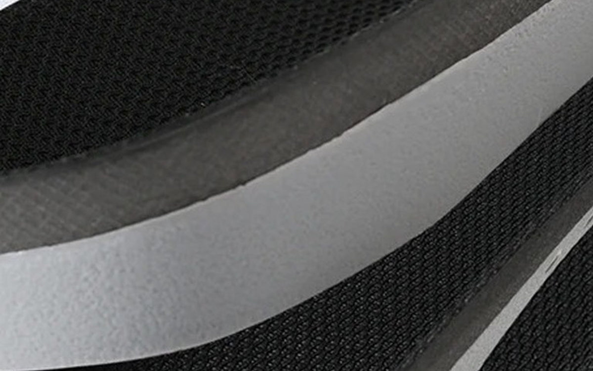 Edge of an Archkind insole showing its layers